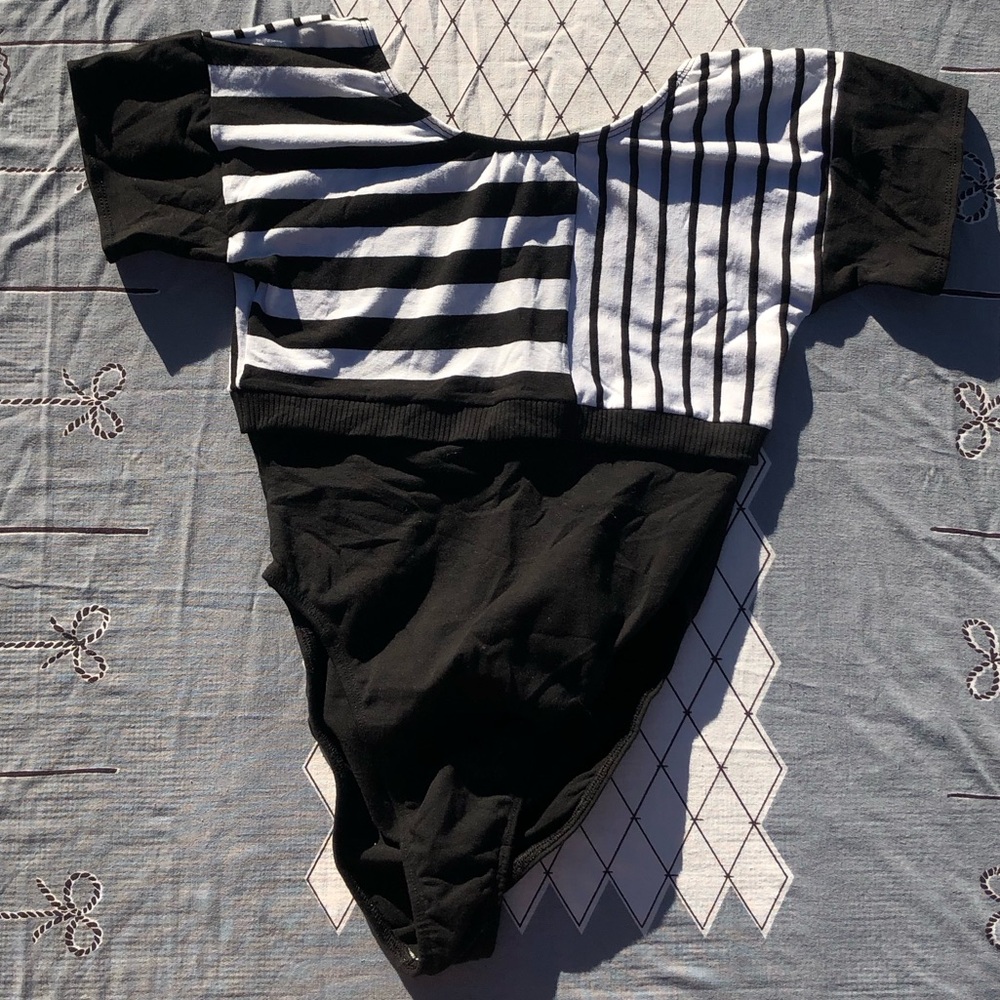 Vtg 80s 90s Bodysuit